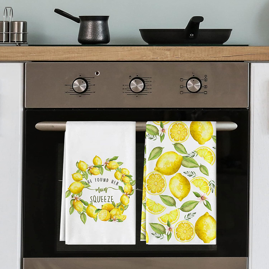 قطعتان، مناشف مطبخ بتصميم إكلي - مراجعة Home Cooking Is The Best وسعره