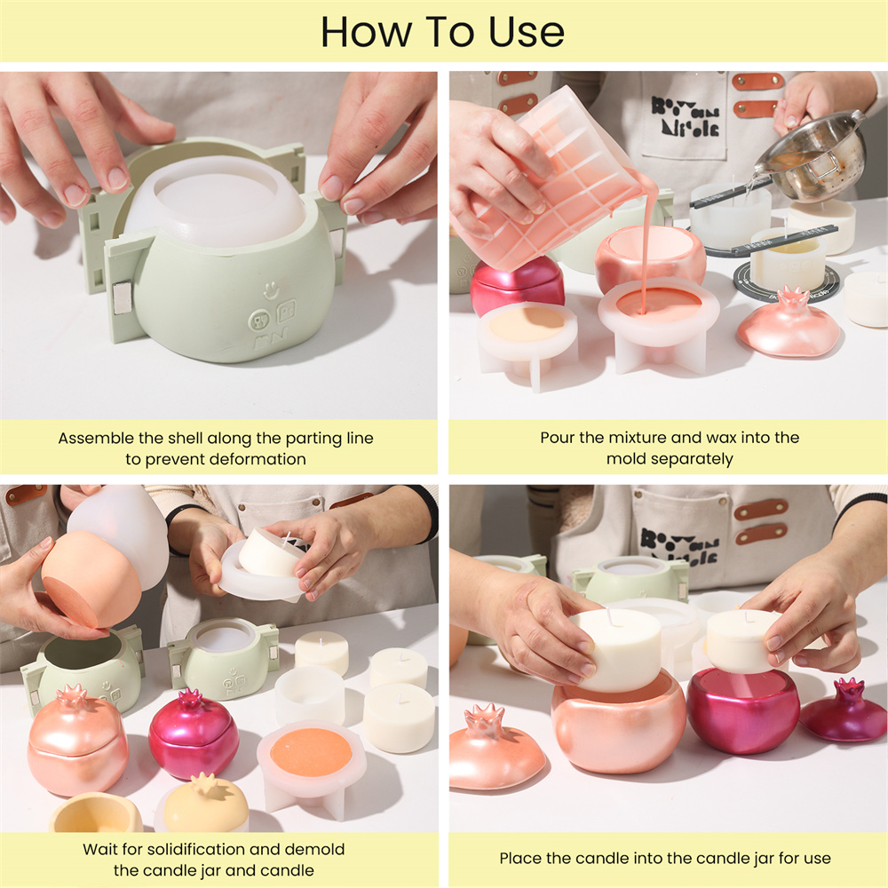 نيكول الرمان ملموسة شمعة جرة و - مراجعة Idli Steamer Mold وسعره