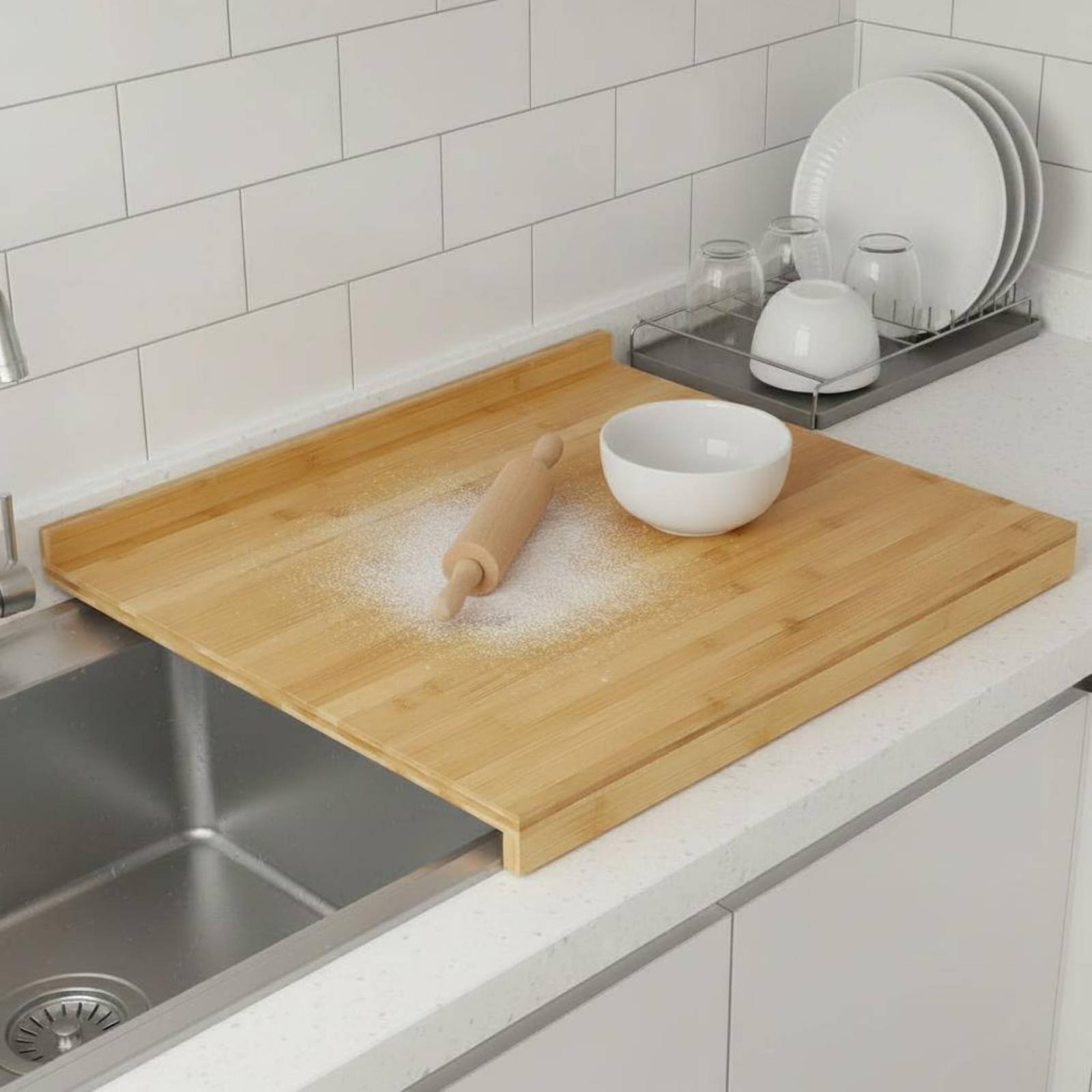 لوح تقطيع متعدد الاستخدامات يو - مراجعة Home Cooking Kitchen وسعره