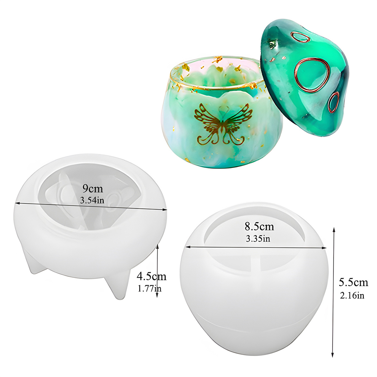 الفطر منزل مجوهرات صندوق تخزين - مراجعة Idli Steamer Mold وسعره